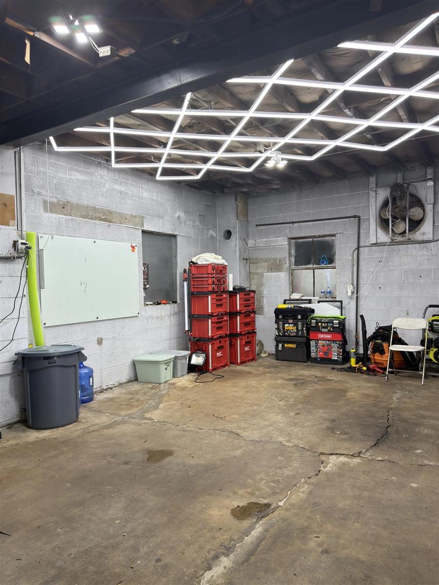Nitro Tint & Glass installation bay in Chicago Heights, IL
